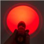 Lampe de Poche Rouge, WESLITE Lampe Torche de Chasse avec Torches de Signal de Lumière Rouge Lampe de poche Tactique Rouge Zooma