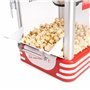 Salco 428018 Machine à Pop-Corn SNP-27CC, Acier Inoxydable, Rouge