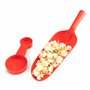 Salco 428018 Machine à Pop-Corn SNP-27CC, Acier Inoxydable, Rouge