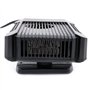 NUZAMAS Chauffage de voiture portable 12 V 150 W avec poignée, chauffage et ventilateur 2 en 1, désembuage de voiture d'hiver, s