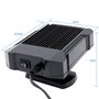 NUZAMAS Chauffage de voiture portable 12 V 150 W avec poignée, chauffage et ventilateur 2 en 1, désembuage de voiture d'hiver, s