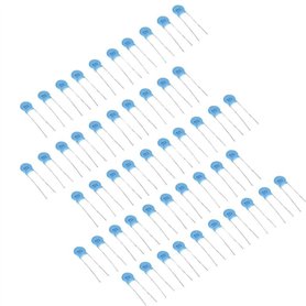Broco Capacitor 100nf, 50Pcs 1000V 104M 0.1uF 100nF 1000V haute tension disque en céramique Set Capacitors Broco Capacitor 100nf