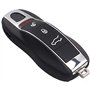 ProPlip Clé Plip Compatible avec Cayenne Carrera Boxster 911 Panamera Cayman Macan GT 3 Boutons Coque TELECOMMANDE