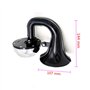 YIYIDA Klaxon électrique pour voiture Car Horn Noir 150DB Voiture Corne Voiture Corne air klaxon camion corne haut-parleur d'esc