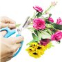 Woohome 5 PCS Arrangement de Fleurs Roses, Sécateur à Jardin, Décapant à Roses en Plastique, Dissolvant D'épines en Metal et Gan