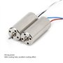 Moteur de Drone à Coupe Creuse 2Pcs 8.5x20mm 3-5V 0.15A 35000RPM-50000RPM 8520 Moteurs Sans Noyau 8520 pour Bricolage RC Drone Q