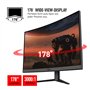 msi Optix G32C4 80 cm (31.5") 1920 x 1080 Pixels Full HD Incurvé Mat Noir