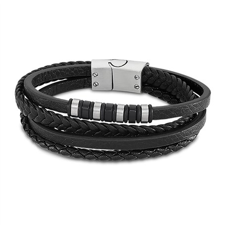 Lotus Style Bracelet LS2101-2/1 Urban Man en acier inoxydable 316l 220 mm pour homme