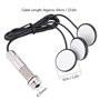 Alomejor Micros Guitare Acoustique Électrique Instrument Piezo 3 en 1 Microphone pour Guitare Acoustique Ukulélé Mandoline