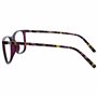 OPULIZE Arc Lunettes de Lecture Pack de 2 Montures Carrées Minces Élégantes Charnières à Ressort Anti-Rayures Noir Violet Branch