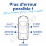 5 serrures de porte compatibles pour Kangoo 1 et Nissan Kubistar (1997-2009) Barillet de porte avec double de clés | 7701472590 
