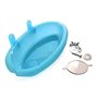 Baignoire Perroquet,Baignoire pour Perroquet avec Miroir pour Animal Domestique Accessoires de Cage pour Oiseau Miroir de Bain B