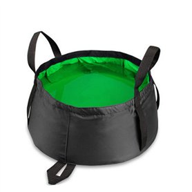 BJ-SHOP Bassin Pliant,Pliable Seau Bassin de Lavage Portatif Léger et Etanche à L'eau avec le Sac de Transport pour le Camping d BJ-SHOP Bassin Pliant