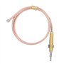Kit de thermocouple à gaz avec embout M8 x 1 et écrou, brûleur à gaz, sonde thermocouple, pour cheminée, barbecue