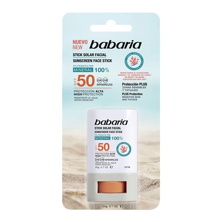 BABARIA Sunscreen Stick SPF50 20GR Mixte