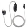Wendry Câble d'interface de câble MIDI USB, convertisseur de câble MIDI vers USB Cordon d'adaptateur d'interface MIDI Clavier Li
