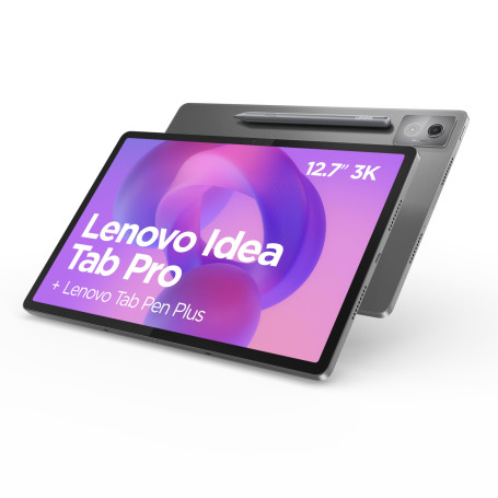 Lenovo Idea Tab Pro Tablette | Écran 3K 12,7" | MediaTek Dimensity 8300 | 8 Go de RAM | 256 Go eMMC | Android 14 | Gris Luna | a