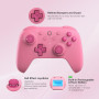 8BitDo Ultimate 2C Manette Bluetooth Pour Switch 2, Switch/OLED/Lite, Joysticks À Effet Hall, Gâchettes Numériques Non Linéaires