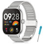 BDIG Métal Bracelet Compatible avec Xiaomi Redmi Watch 5/Xiaomi Redmi Watch 4 /Xiaomi Mi Band 9 Pro,Bracelet en Acier Inoxydable