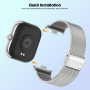 BDIG Métal Bracelet Compatible avec Xiaomi Redmi Watch 5/Xiaomi Redmi Watch 4 /Xiaomi Mi Band 9 Pro,Bracelet en Acier Inoxydable