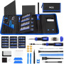 XOOL Kit Tournevis de Précision 200 en 1, Tournevis Magnétiques pour Réparation Électronique, Smartphones, Ordinateur, iPhone, T