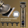 Surker Tondeuse Barbe Homme Tondeuse Cheveux Professionnelle Avec Lame en T de Coupe de Cheveux Chauve 0 mm Rasoir électrique To