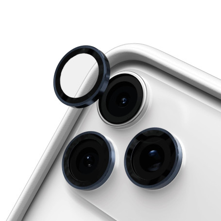 RHINOSHIELD Protections pour objectifs photo compatible avec [iPhone 17 Pro / 17 Pro Max ] Verre Trempé 9H | Résistant aux chocs