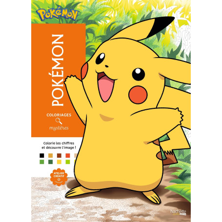 Coloriages mystères - Pokémon: Colorie les chiffres et découvre l'image