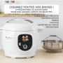 Moulinex, Cookeo Multicuiseur intelligent 6L, 80 recettes intégrées, Cuisson sans surveillance, Ecran intuitif, Guide de cuisson