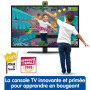 VTech - LeapMOVE Console TV Éducative - Apprendre en Bougeant avec 25 Aventures et Jeux Éducatifs - Console Jeux Enfant Plug & P