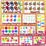 Lubibi 200pcs Cadeau Anniversaire Enfants Invites,Jouet Pinata,Assortiment Accessoire Gadgets Set, Garçon Fille,Porte-clés,Toupi