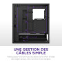 NZXT H5 Flow - Boîtier de PC Gaming Compact Moyen Tour ATX - Flux d'air élevé - 2 × Ventilateurs de 120 mm Inclus - Support de r