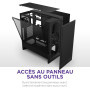 NZXT H5 Flow - Boîtier de PC Gaming Compact Moyen Tour ATX - Flux d'air élevé - 2 × Ventilateurs de 120 mm Inclus - Support de r
