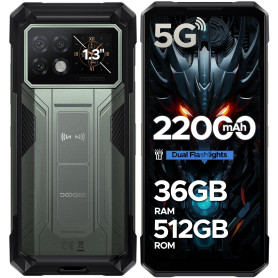 DOOGEE S200MAX Smartphone Incassable 5G, Écran 6,72" FHD+ 120Hz, 36GB+512GB,Telephone Portable Incassable Android 15, Batterie 2 DOOGEE S200MAX Smartphone Incassable 5G, Écran 6,72" FHD+ 120Hz, 36GB+512GB,Telephone Portable Incassable Android 15, Batterie 2