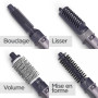 BaByliss Brosse soufflante multistyles Technologie ionique anti-frisottis, Technologie céramique, 4 accessoires, Multistyler, No