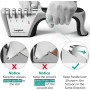 longzon Aiguiseur Couteaux, 4 en 1 Affuteur Couteau Professionnel avec une paire de Gants Anti-coupure, eguiseur de couteau pour
