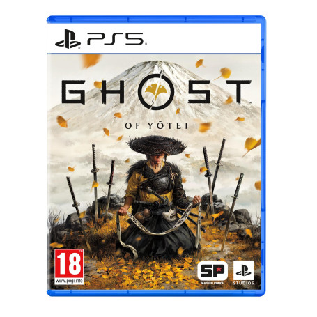 Sony, Ghost of Yotei PS5, Jeu action-aventure, Édition Standard, Version Physique avec CD, En Français, 1 joueur, PEGI 18, Pour 