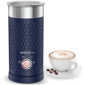 SIMPLETaste Mousseur à lait électrique 4 en 1, mousseur à lait automatique chaud et froid et chauffe-lait pour latte, cappuccino SIMPLETaste Mousseur à lait électrique 4 en 1, mousseur à lait automatique chaud et froid et chauffe-lait pour latte, cappuccino