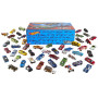 Hot Wheels Coffret 50 véhicules, jouet pour enfant de petites voitures miniatures, modèle aléatoire, V6697