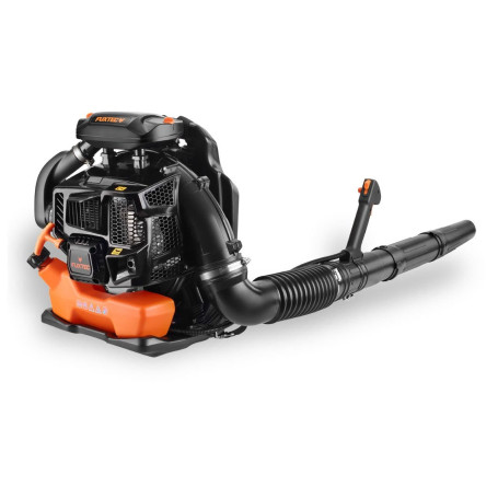 Fuxtec Souffleur de Feuilles à Dos Thermique Professionnel 2 Temps FX-LBP165T - Sac à Dos Confort 334 km/h 65,1 cm3 + 2,4kW - Ré