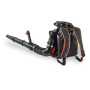Fuxtec Souffleur de Feuilles à Dos Thermique Professionnel 2 Temps FX-LBP165T - Sac à Dos Confort 334 km/h 65,1 cm3 + 2,4kW - Ré