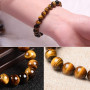 Bracelet oeil de tigre naturel 10 MM Pierres précieuses en pierre perle énergie cristal hommes femme bracelets élastiques