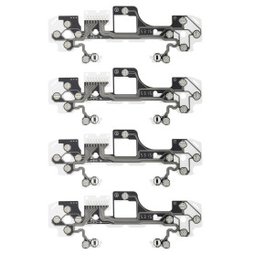 ECSiNG Lot de 4 films conducteurs de rechange pour poignée de clavier - Film conducteur flexible compatible avec PS5 BDM-030 - C ECSiNG Lot de 4 films conducteurs de rechange pour poignée de clavier - Film conducteur flexible compatible avec PS5 BDM-030 - C