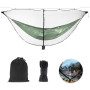Udbrud Hamac de Camping avec Moustiquaire, Camping avec moustiquaire Fermeture éclair Double Face Protection à 360° Anti-Insecte