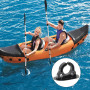 DeWin Porte-Rame, Porte-Kayak pour Rame Porte-Clips en Caoutchouc Durable pour Pagaie en Caoutchouc pour Les Kayaks Canoë