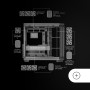 Mars Gaming MC-3TCORE, Boîtier Gaming Custom ATX, Triple Verre Trempé Amovible, Double Caméra, Semi-Tour Compatible avec Cartes-