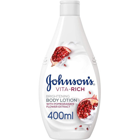 Johnsons Vita-Rich Lotion éclaircissante pour le corps 400 ml