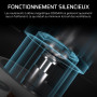 CORSAIR RS120-R ARGB 120mm PWM +5 ARGB Inversée Ventilateurs – Inversé Rotor, Huit RGB LEDs, Haute Pression Statique, Connecteur