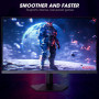 KOORUI Ecran PC Gamer 27 Pouces, Fast IPS 200Hz HDR 400 1ms, Gaming Ecran Ordinateur, DCI-P3 95% 350 nit, Adaptive-Sync,Compatib