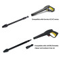 160Bar Rotabuse Compatible avec Karcher, Buse Rotative Compatible avec Parkside/Lavor/Spear and Jackson, Rotabuse K2 K3 K4 K5 K7